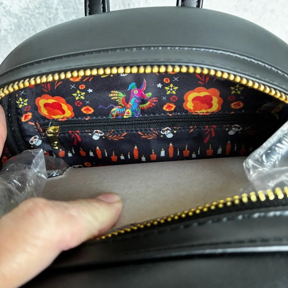 Loungefly Disney Pixar CoCo Floral Mini Backpack NWT